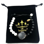 GS Imperial® Dames Armband | Natuursteen Armband Vrouwen Met Agaat Kralen - GS Imperial®